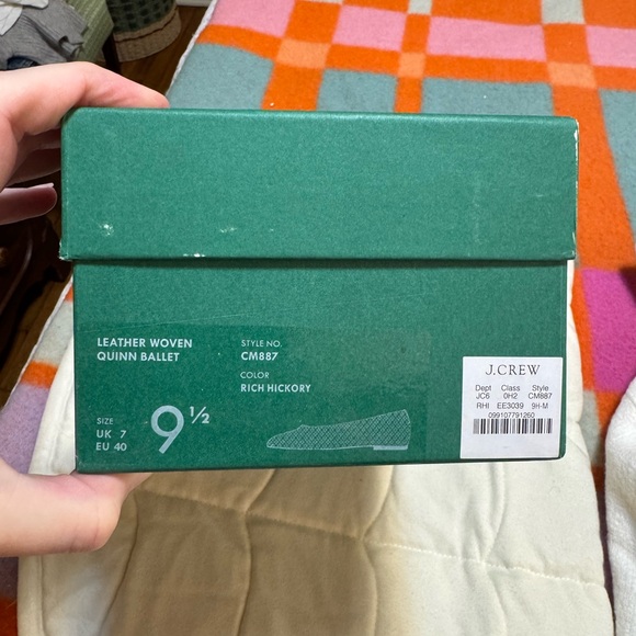 J. Crew Brown Woven Flats - Picture 2 of 7